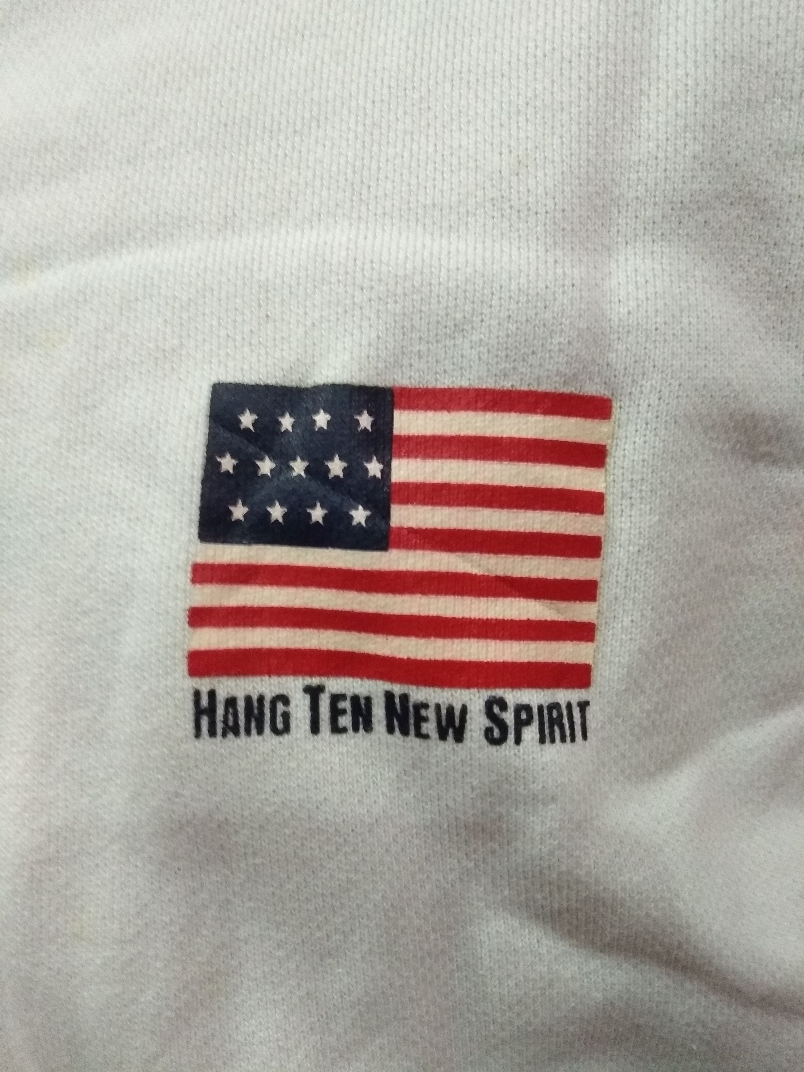 Hang Ten × Vintage VINTAGE HANG TEN USA VARSITY JACKET AMERICAN FLAG BIG LOGO Size US M / EU 48-50 / 2 - 5 Thumbnail