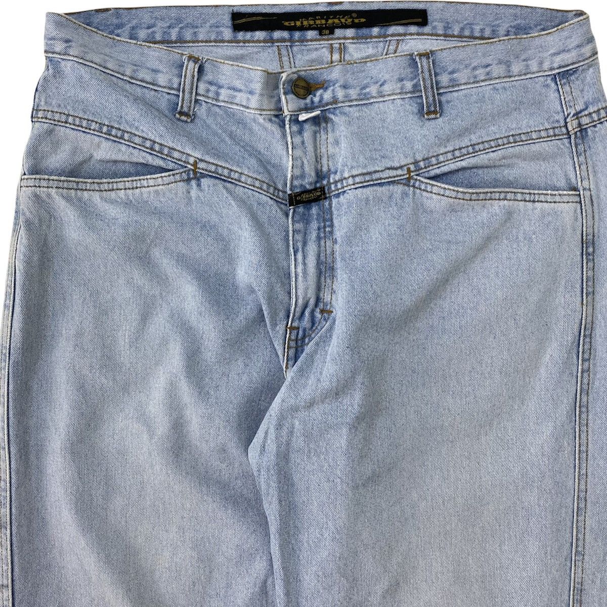 Marithe + Francois Girbaud Marithe Francois Girbaud Straight Cut Jeans Size US 38 / EU 54 - 2 Thumbnail
