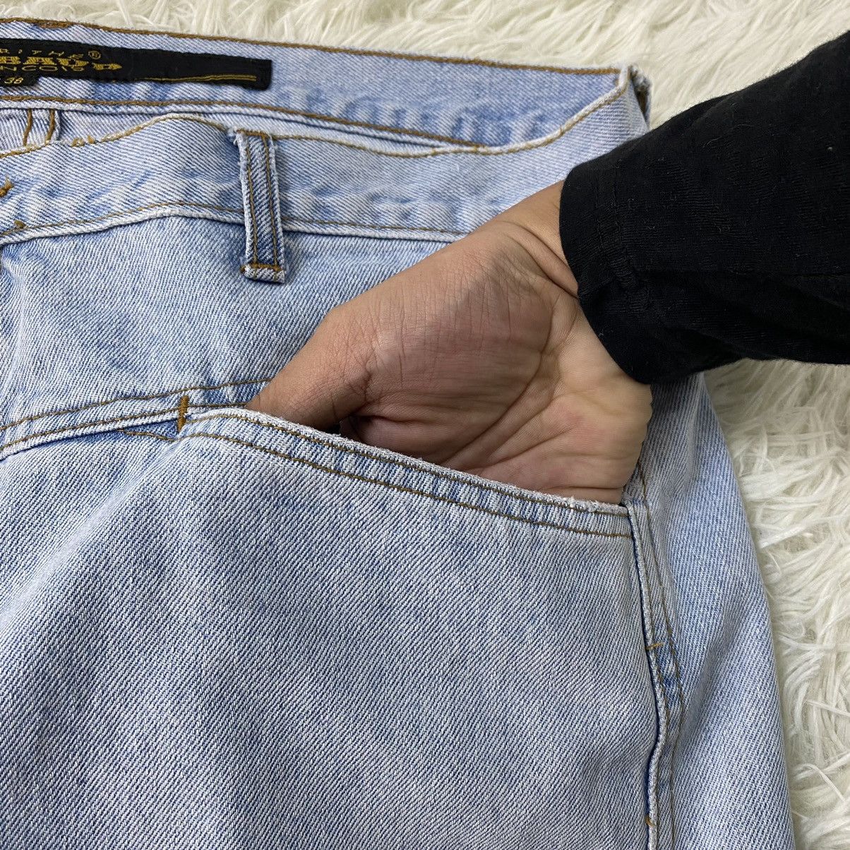 Marithe + Francois Girbaud Marithe Francois Girbaud Straight Cut Jeans Size US 38 / EU 54 - 7 Thumbnail