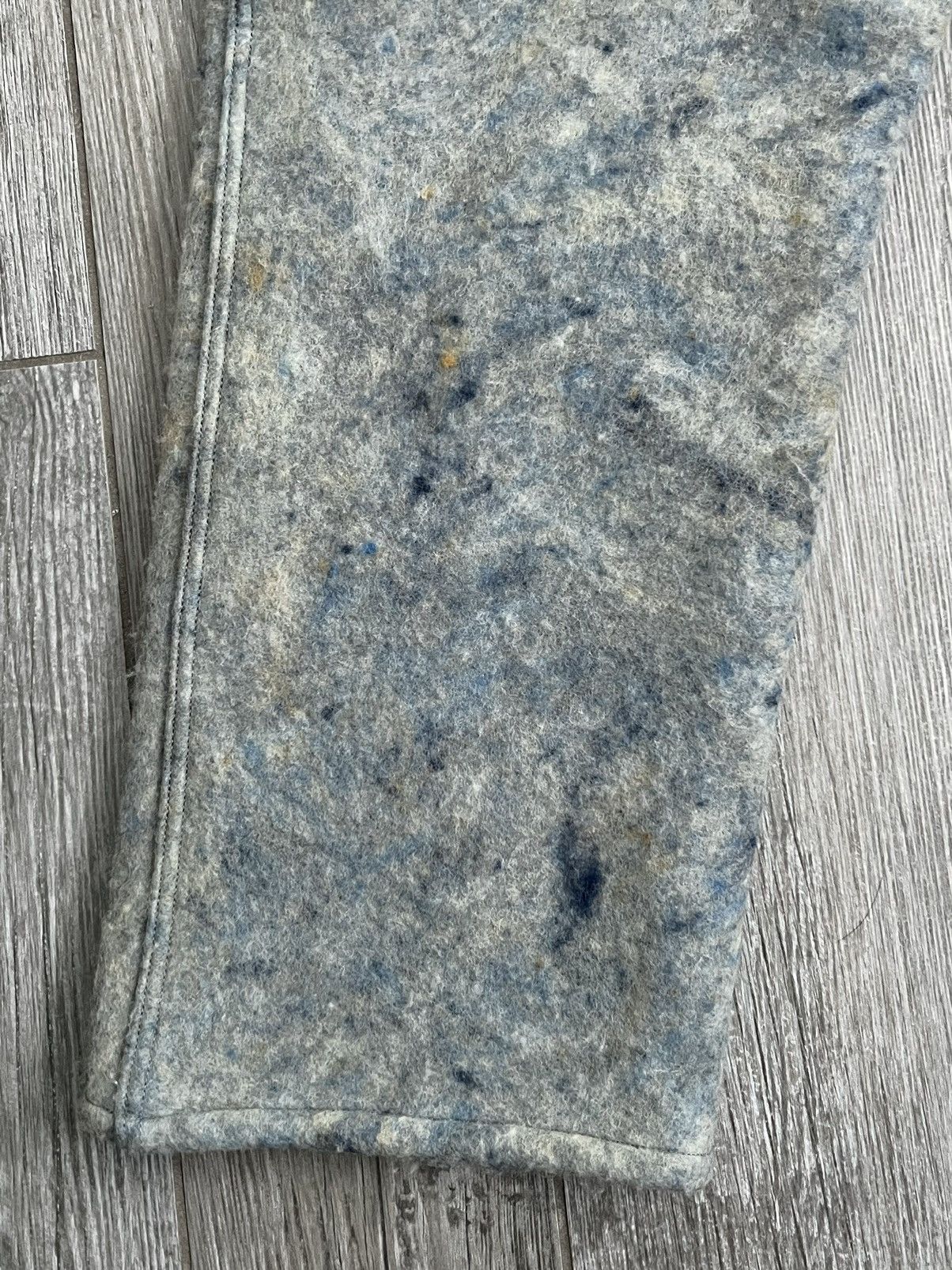 Comme des Garcons AD1995 Comme Des Garçons Homme Plus Blue Fleece Casual Pants Size US 34 / EU 50 - 12 Thumbnail