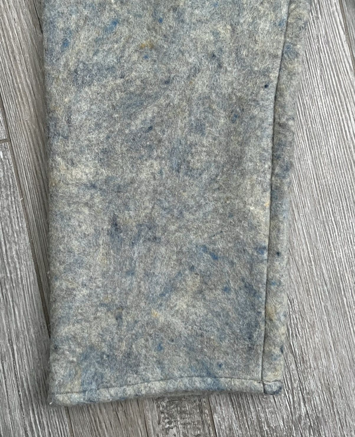 Comme des Garcons AD1995 Comme Des Garçons Homme Plus Blue Fleece Casual Pants Size US 34 / EU 50 - 13 Thumbnail