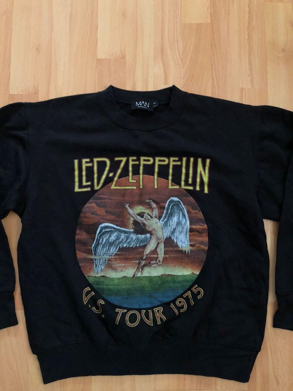 Band Tees Led Zeppelin Graphic Black Tee Shirt Size US M / EU 48-50 / 2 - 2 Thumbnail