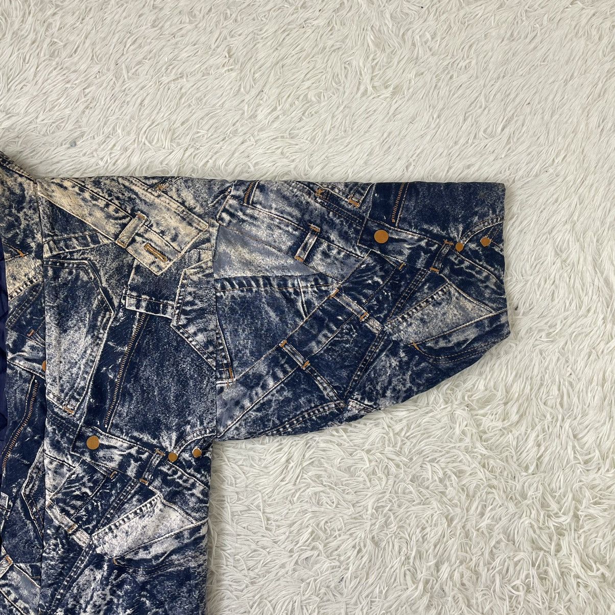 Japanese Brand Japanese Over Printed Denim Jeans Kimono Size US M / EU 48-50 / 2 - 4 Thumbnail