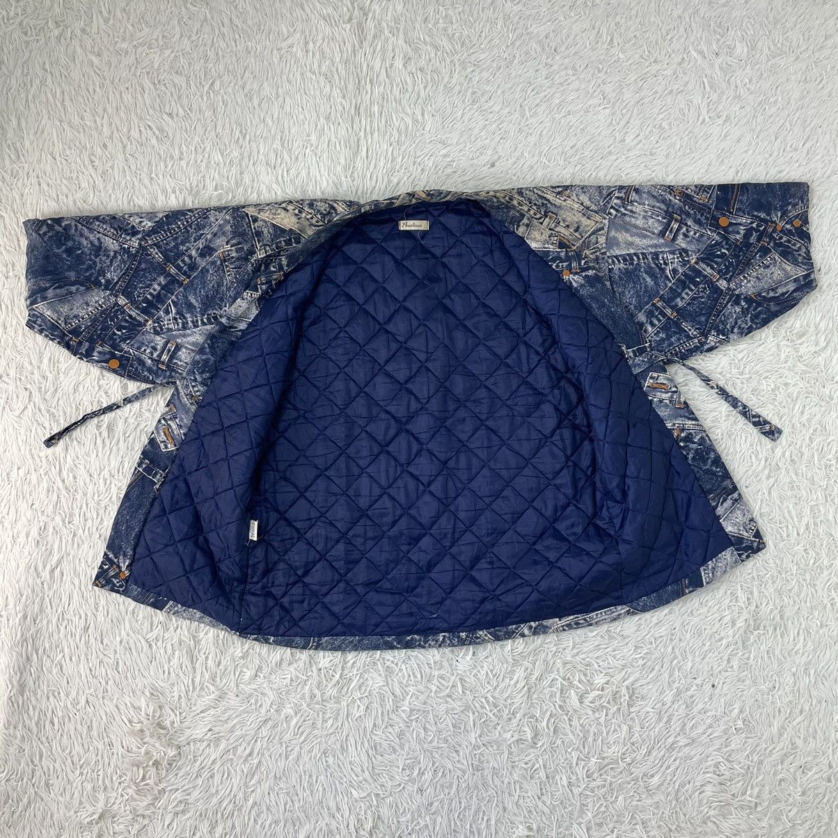 Japanese Brand Japanese Over Printed Denim Jeans Kimono Size US M / EU 48-50 / 2 - 6 Thumbnail