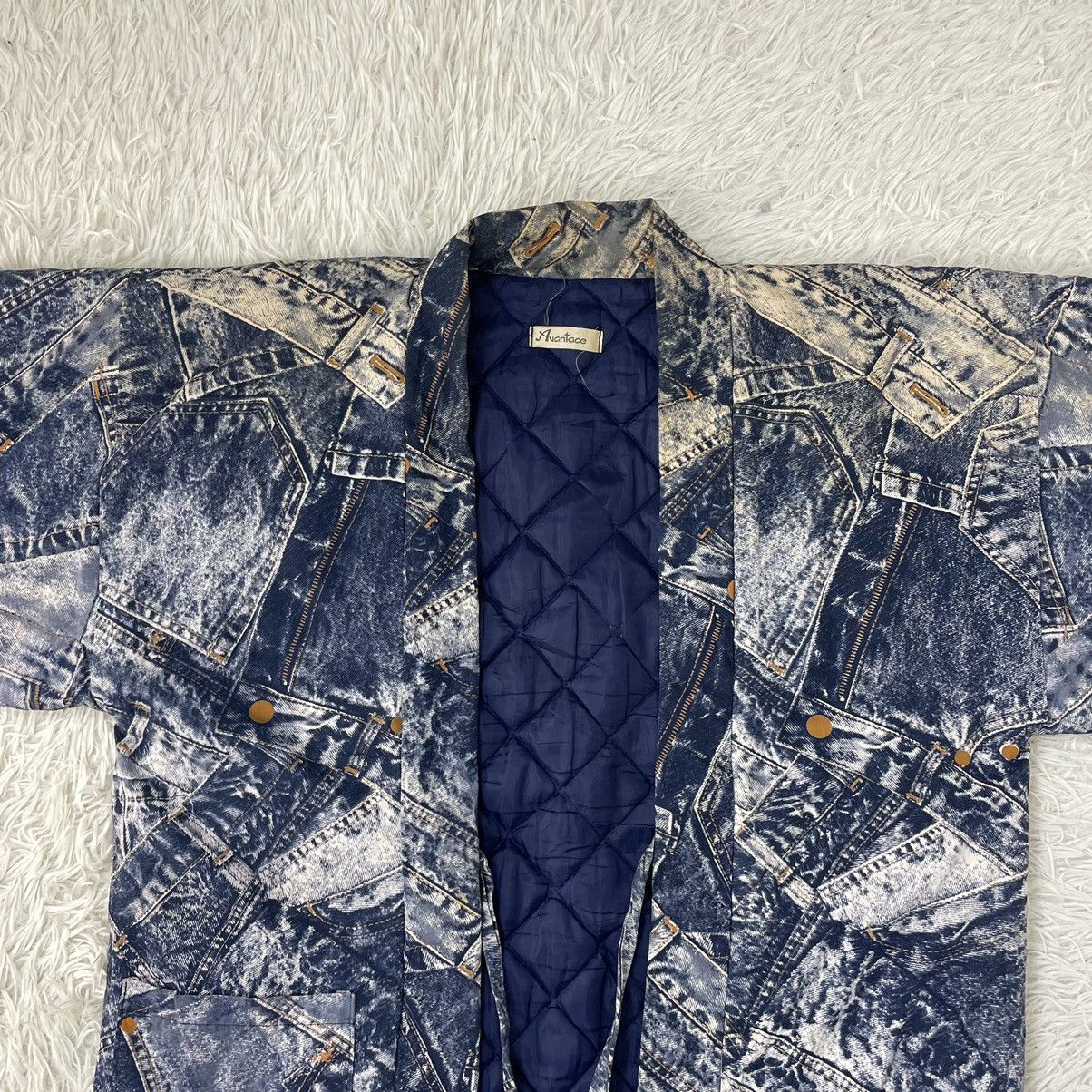 Japanese Brand Japanese Over Printed Denim Jeans Kimono Size US M / EU 48-50 / 2 - 3 Thumbnail