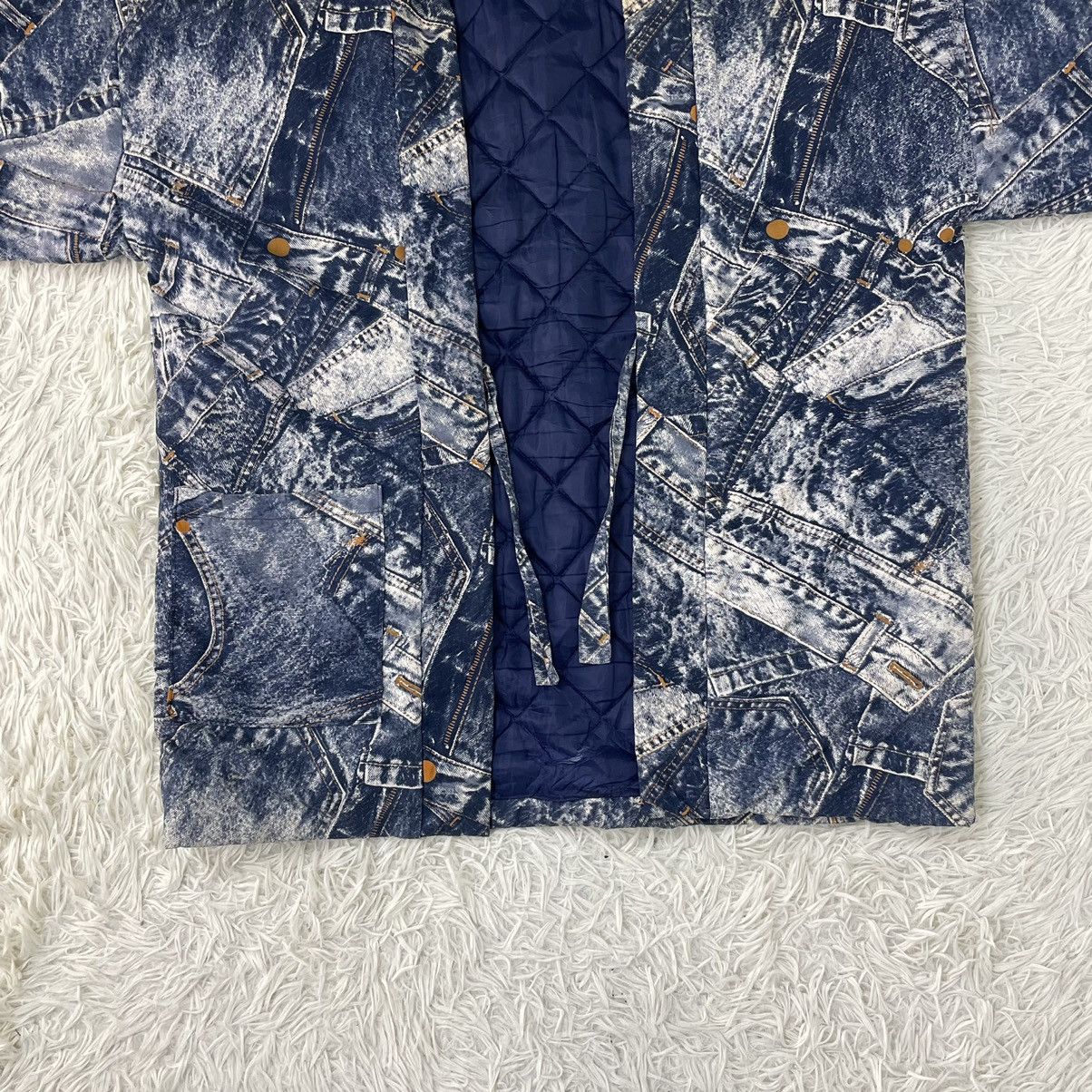 Japanese Brand Japanese Over Printed Denim Jeans Kimono Size US M / EU 48-50 / 2 - 5 Thumbnail