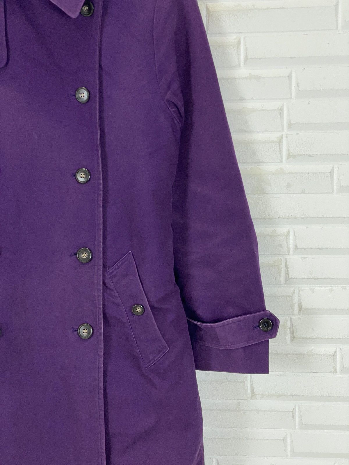 United Colors Of Benetton 🔥LAST PRICE🔥United Colors Benetton Double Breast Long Coat Size S / US 4 / IT 40 - 5 Thumbnail