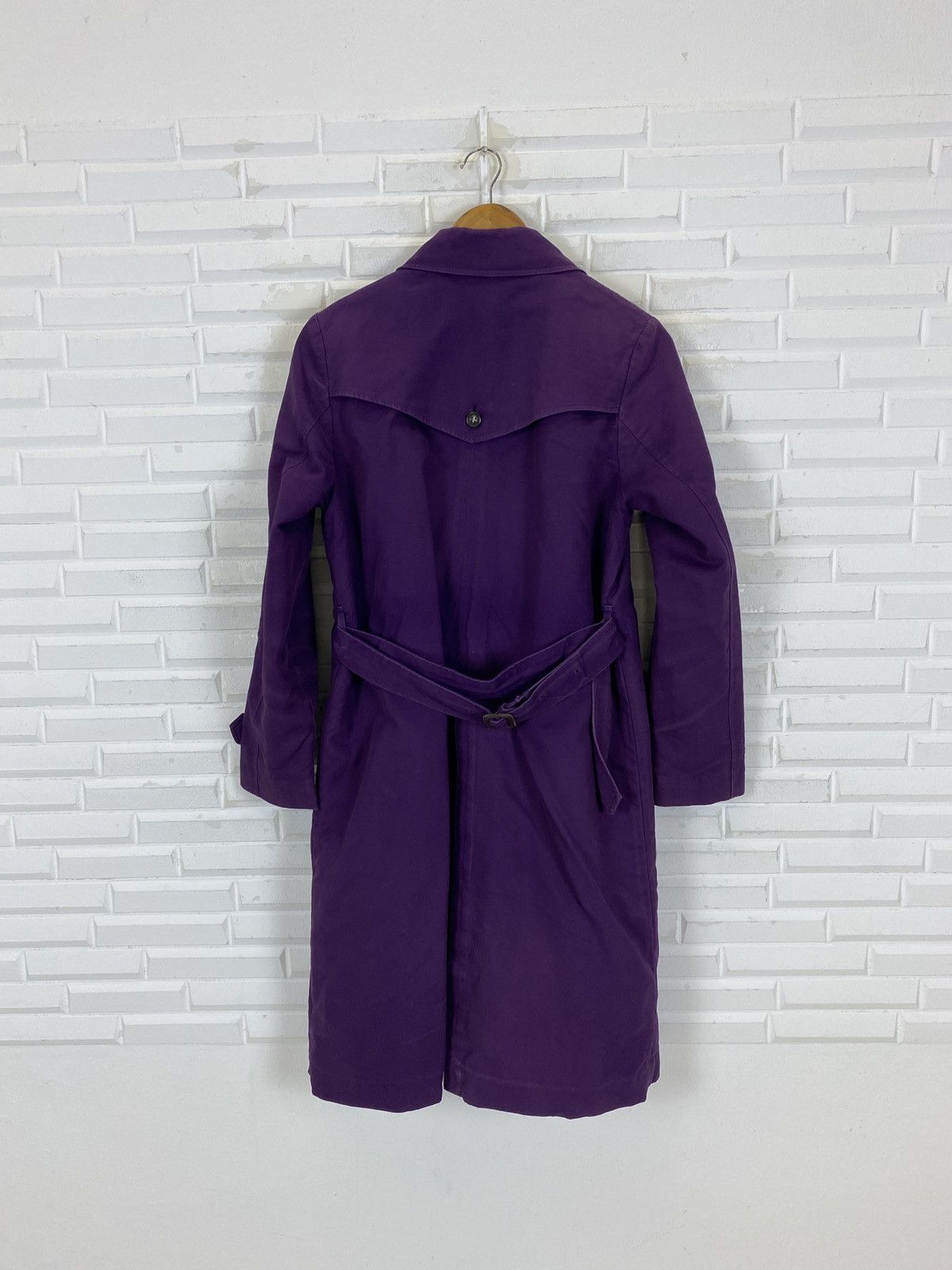 United Colors Of Benetton 🔥LAST PRICE🔥United Colors Benetton Double Breast Long Coat Size S / US 4 / IT 40 - 9 Thumbnail