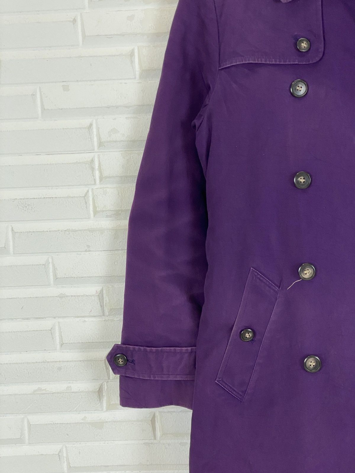 United Colors Of Benetton 🔥LAST PRICE🔥United Colors Benetton Double Breast Long Coat Size S / US 4 / IT 40 - 3 Thumbnail