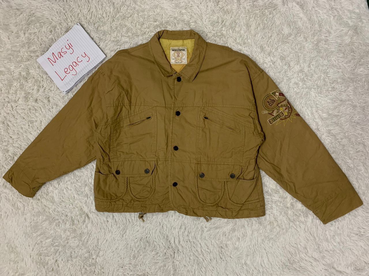 Japanese Brand Newspaper Keiz Club jacket Size US L / EU 52-54 / 3 - 1 Thumbnail