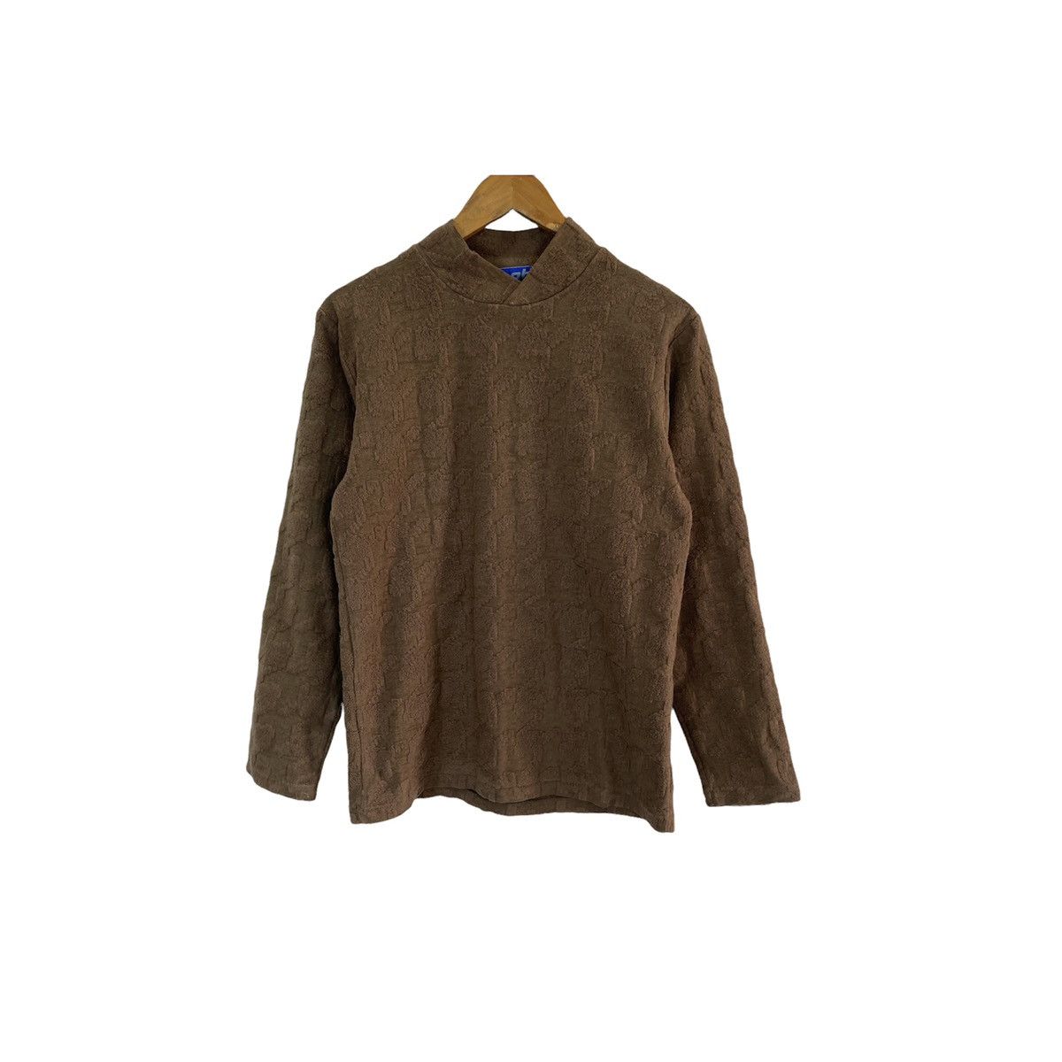 image of Abahouse Embossed Sweater Knitwear, Men's (Size Medium)