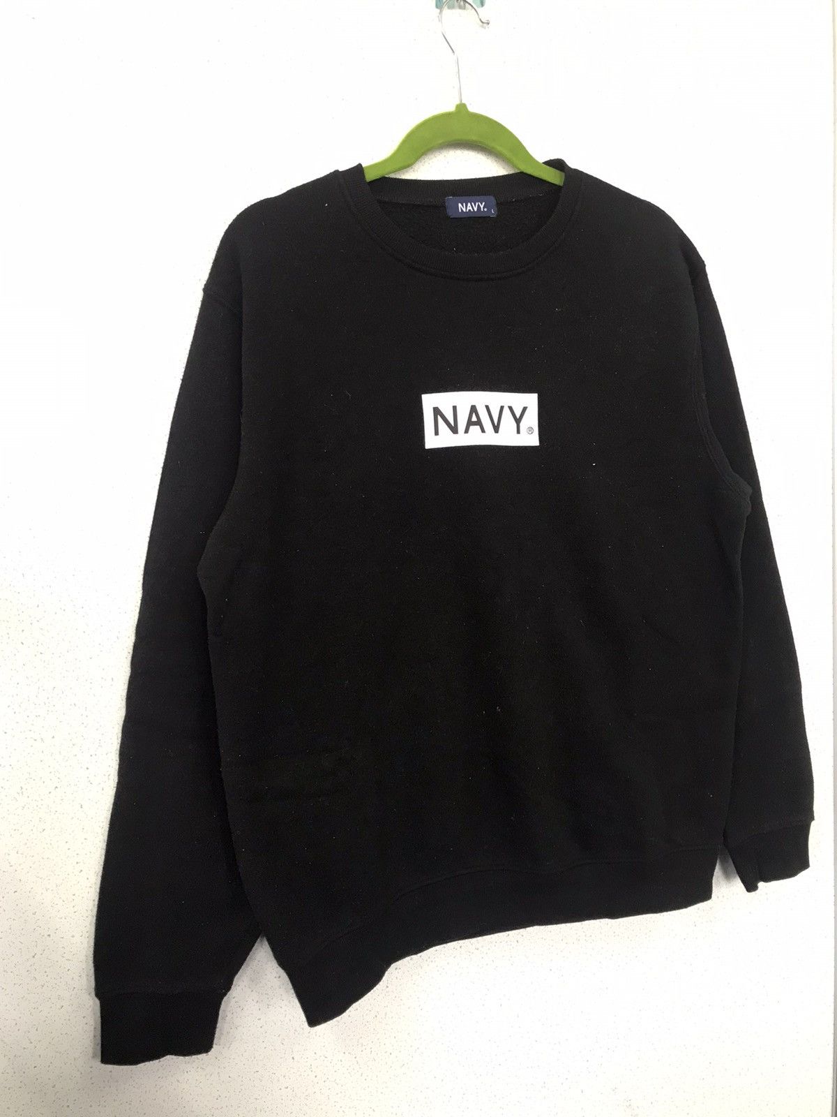Old Navy Navy Black Sweatshirt Size US L / EU 52-54 / 3 - 3 Thumbnail