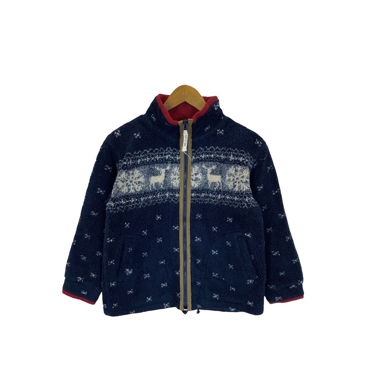 Japanese Brand 🔥LAST PRICE🔥 Navajo Japanese Sherpa Full Zipper Jacket Size US XXS / EU 40 - 1 Thumbnail