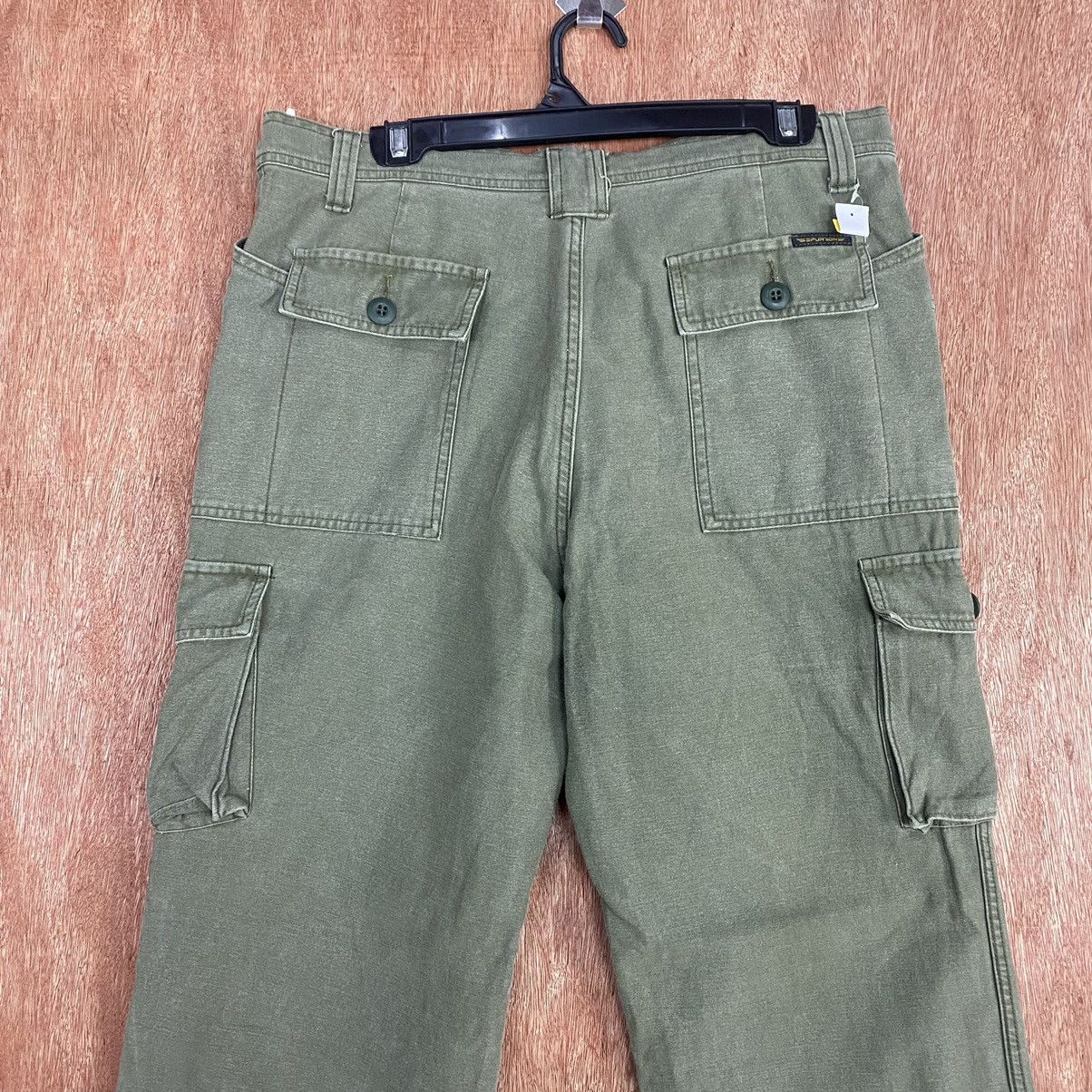 Faded Glory DLL Spurtion Green Multipocket Cargo Pants #1915 Size US 34 / EU 50 - 8 Thumbnail
