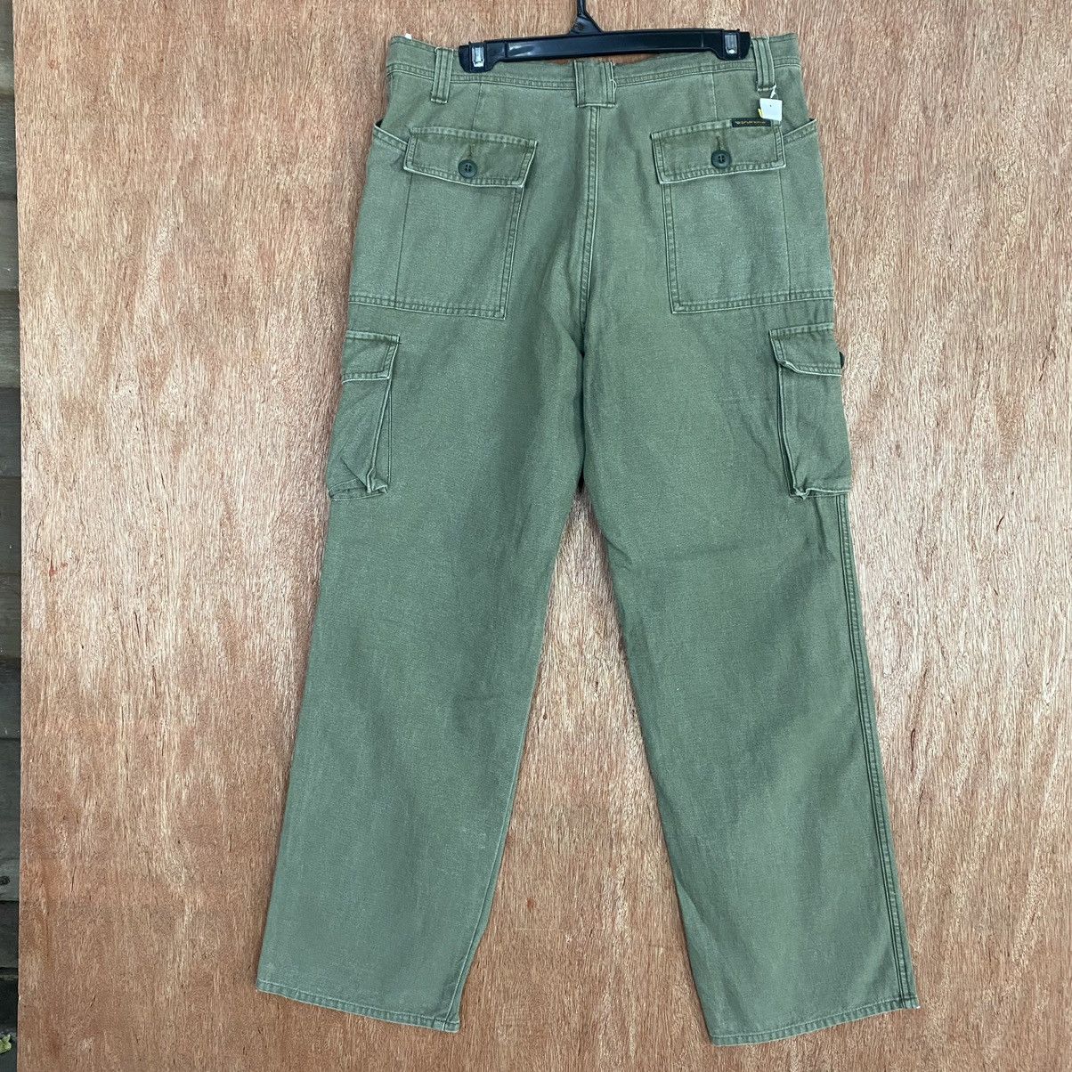 Faded Glory DLL Spurtion Green Multipocket Cargo Pants #1915 Size US 34 / EU 50 - 7 Thumbnail