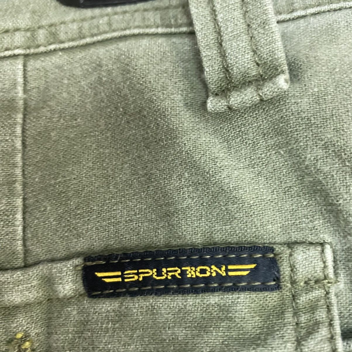 Faded Glory DLL Spurtion Green Multipocket Cargo Pants #1915 Size US 34 / EU 50 - 10 Thumbnail