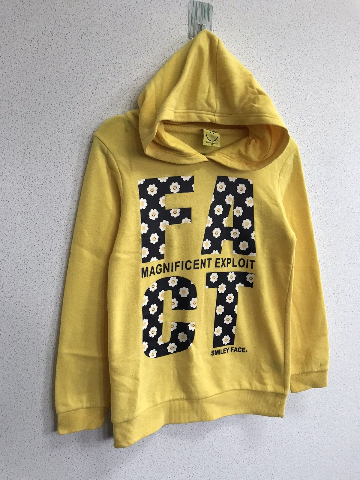 Japanese Brand Smiley Face By Harvey Ball Hoodie Size M / US 6-8 / IT 42-44 - 3 Thumbnail