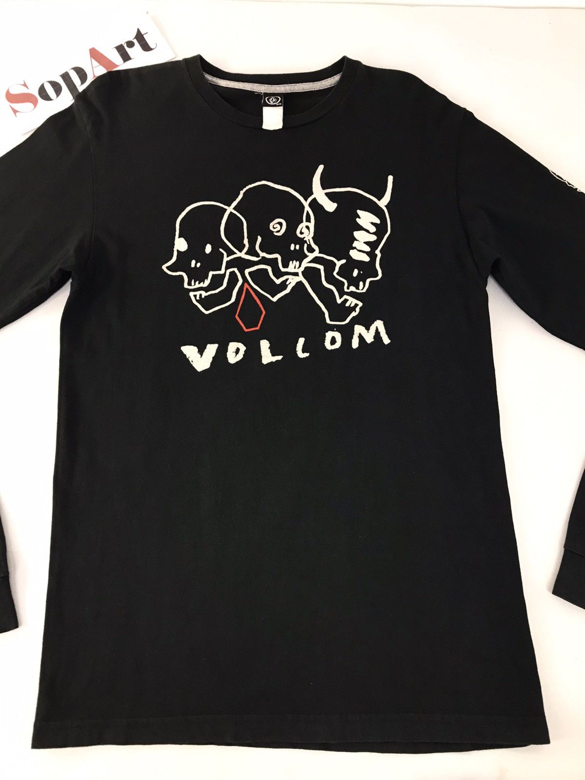 Volcom Volcom Print Graphic The Skull Long Sleeve Tee Size US M / EU 48-50 / 2 - 3 Thumbnail