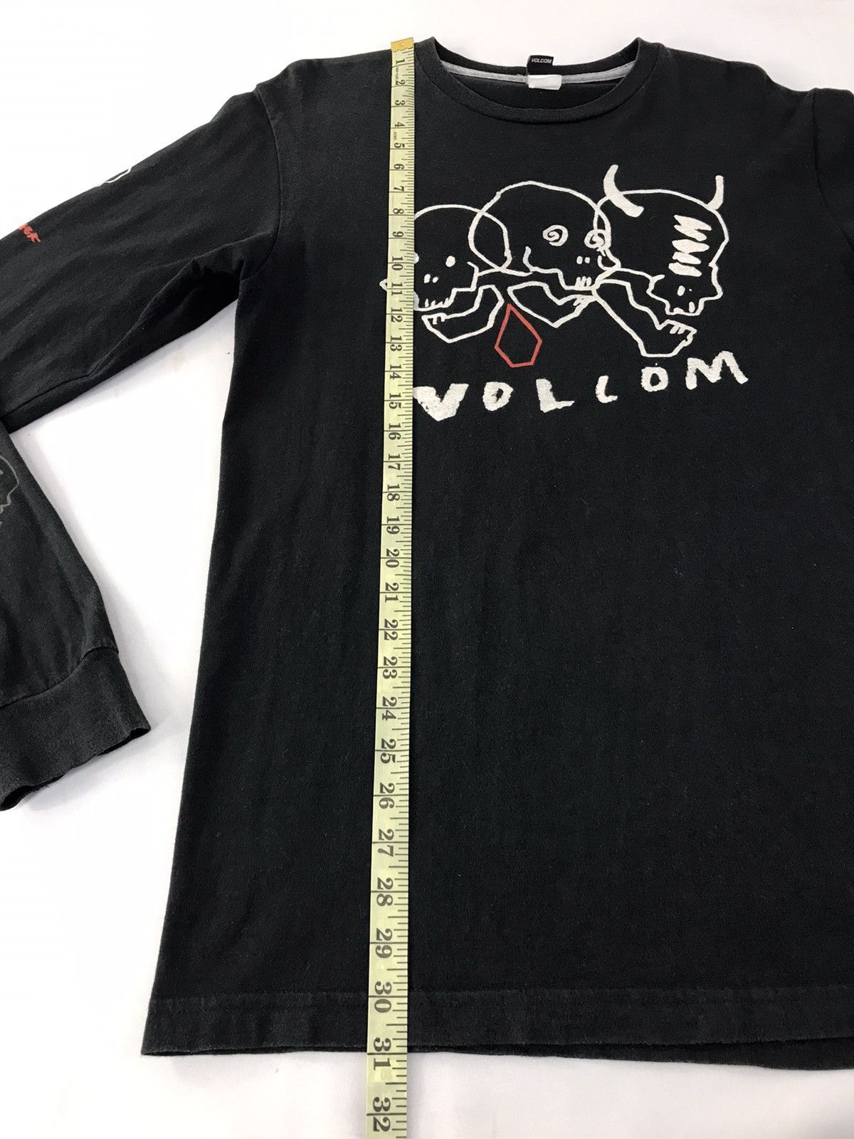 Volcom Volcom Print Graphic The Skull Long Sleeve Tee Size US M / EU 48-50 / 2 - 10 Thumbnail