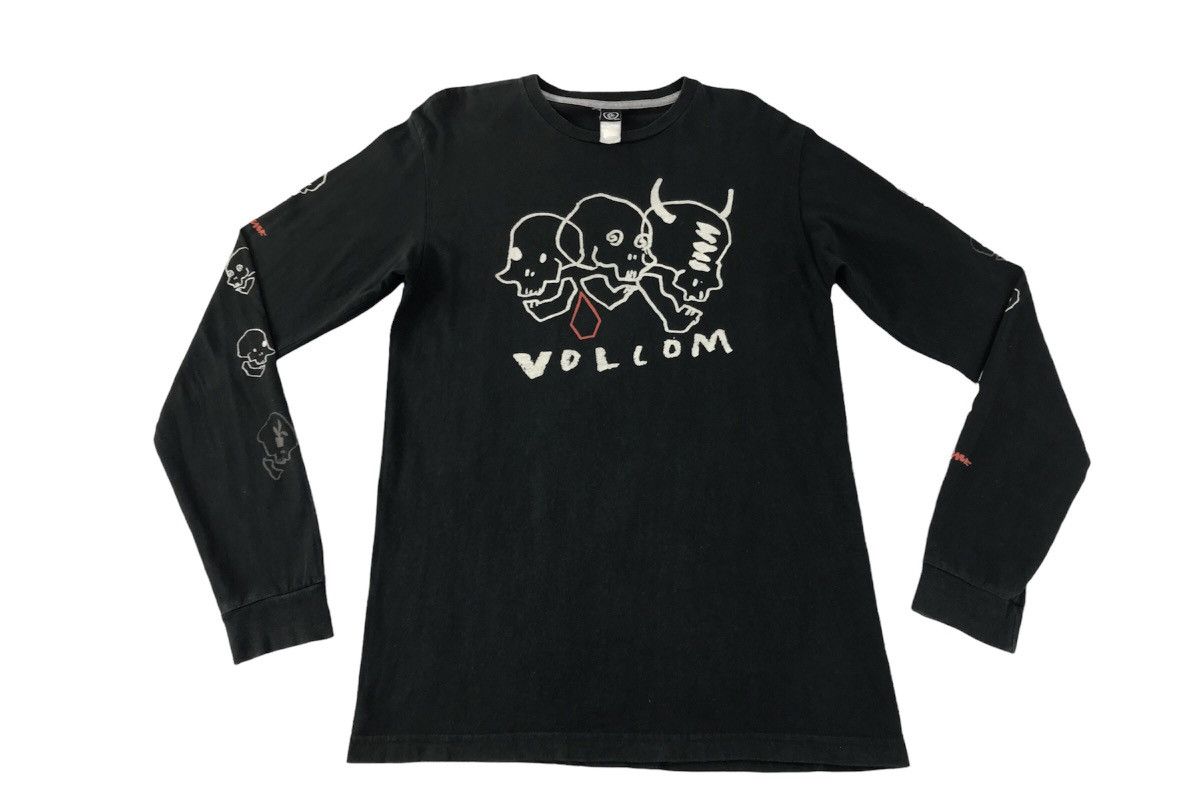 Volcom Volcom Print Graphic The Skull Long Sleeve Tee Size US M / EU 48-50 / 2 - 1 Thumbnail