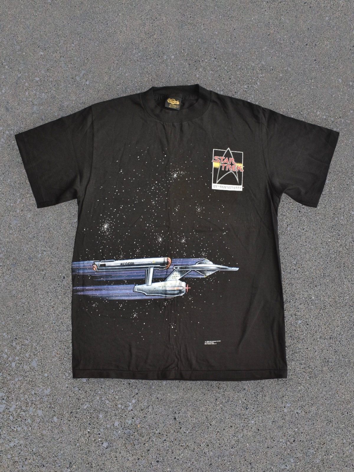 1991 Star Trek sale 25th anniversary promo tee