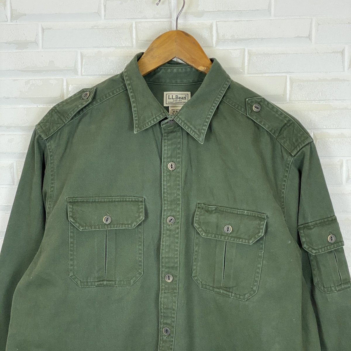 L.L. Bean Chore Military Jacket