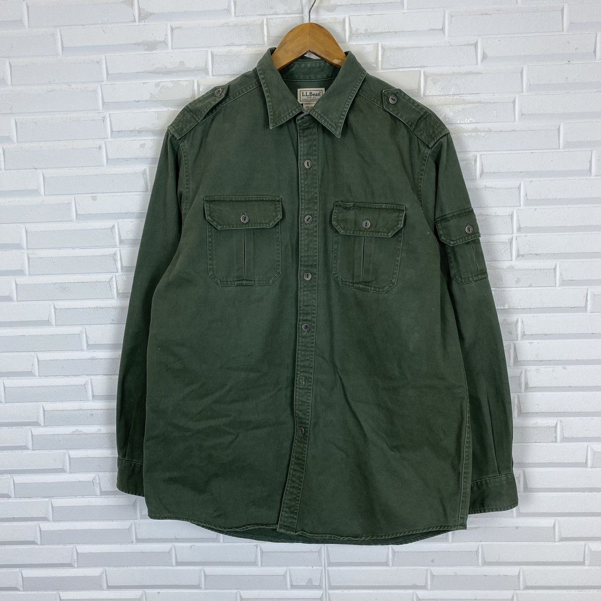 L.L. Bean Chore Military Jacket