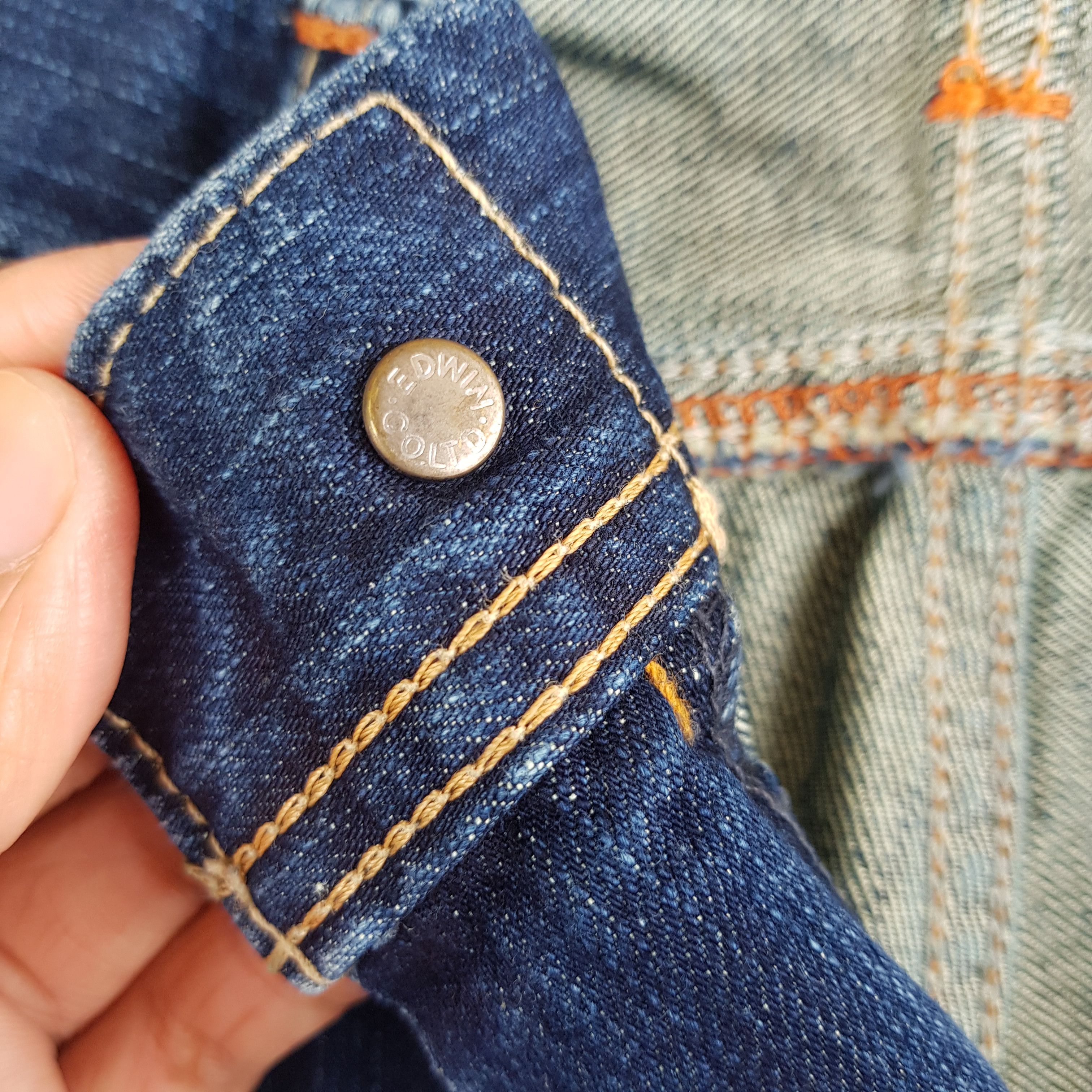 Japanese Brand Vintage Japanese Jeans Edwin Denim Japanese Pants Size US 32 / EU 48 - 9 Thumbnail