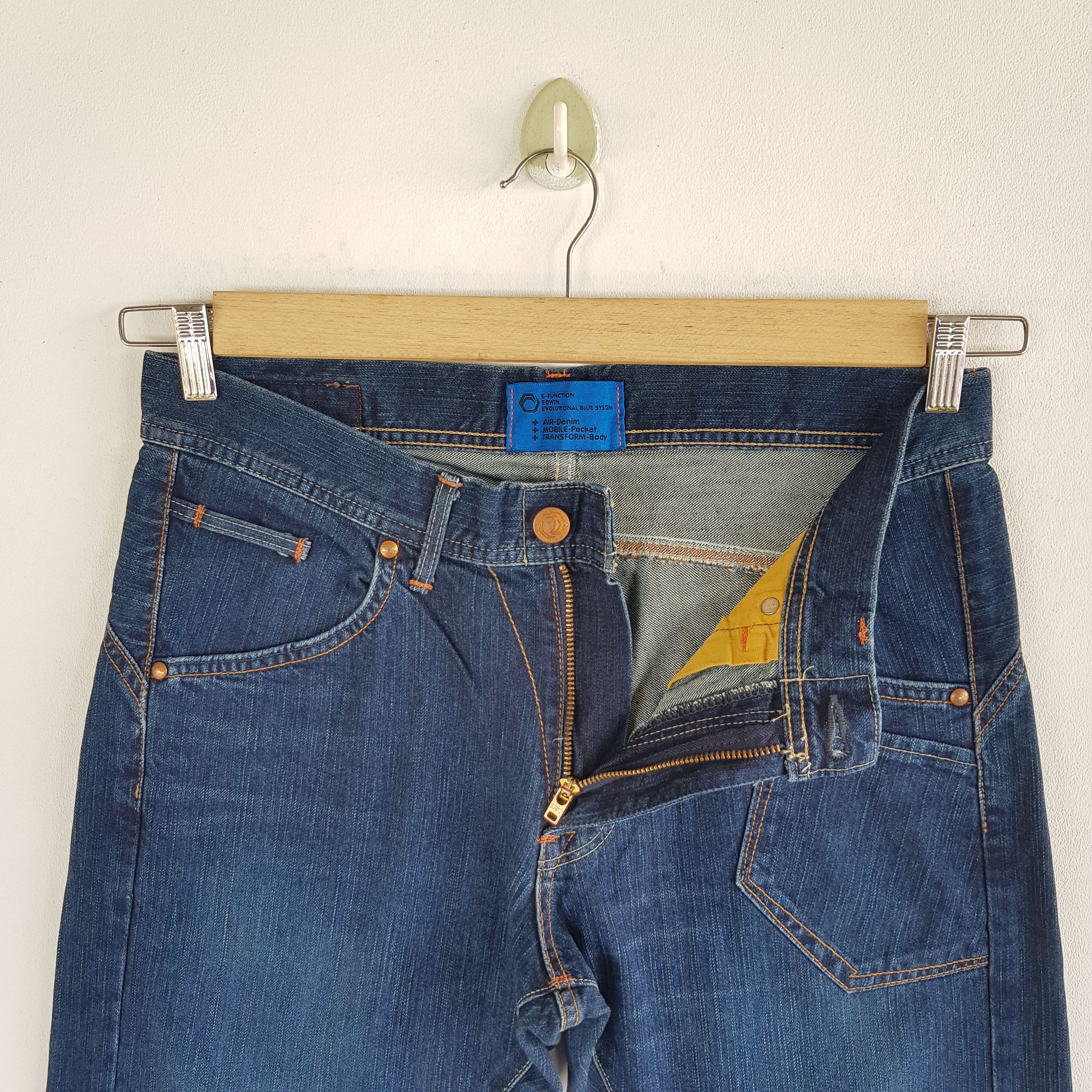 Japanese Brand Vintage Japanese Jeans Edwin Denim Japanese Pants Size US 32 / EU 48 - 8 Thumbnail