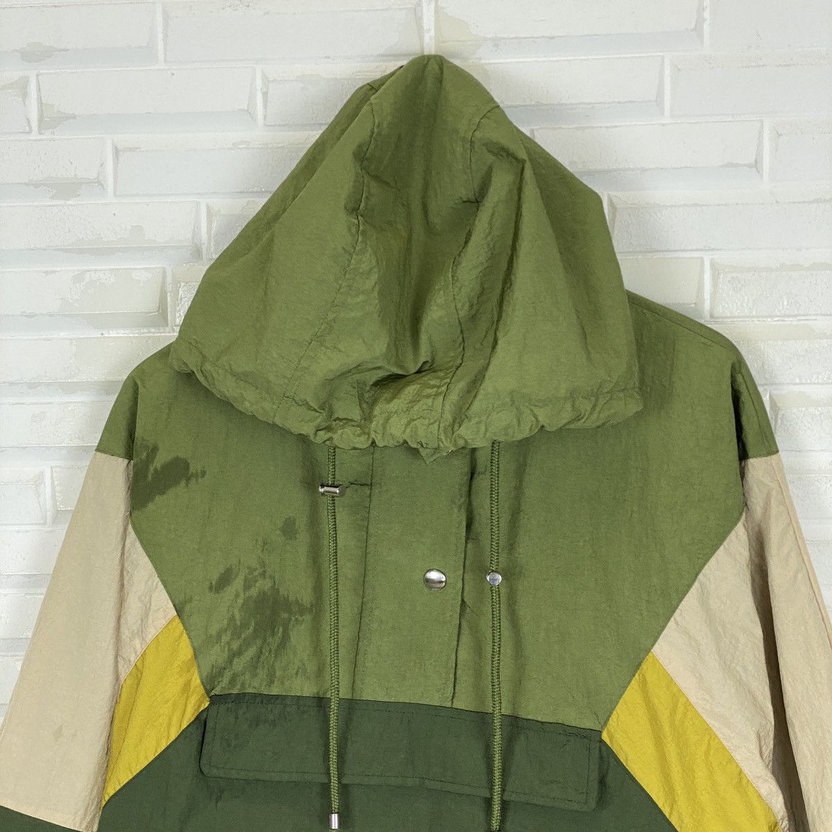 Bershka 🔥LAST PRICE🔥 Bershka Patchwork Pullover Hooded Jacket Size US S / EU 44-46 / 1 - 4 Thumbnail