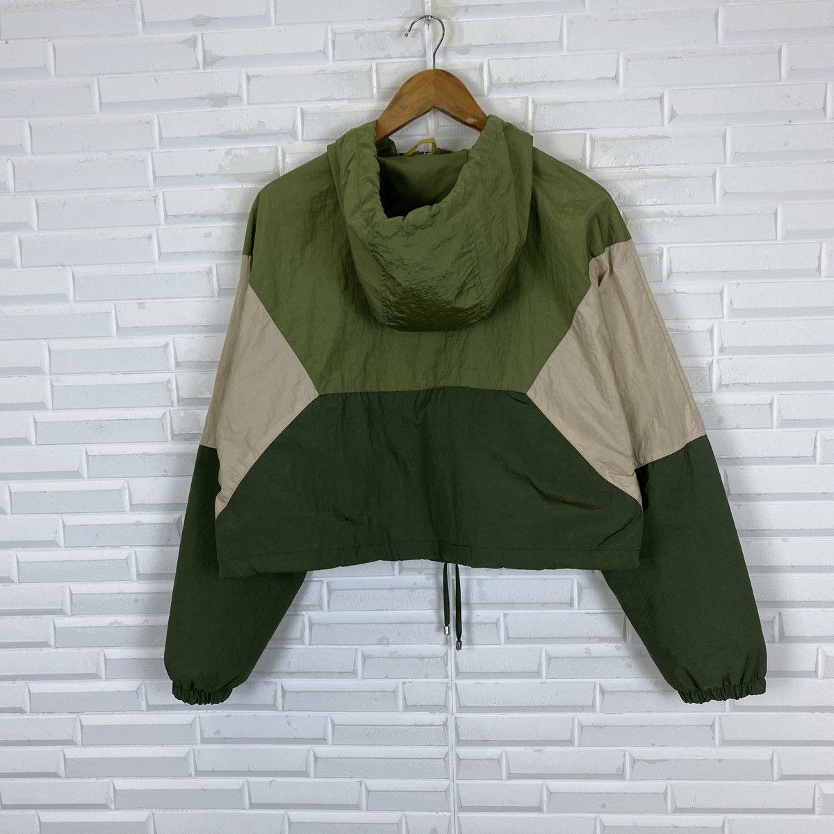 Bershka 🔥LAST PRICE🔥 Bershka Patchwork Pullover Hooded Jacket Size US S / EU 44-46 / 1 - 11 Thumbnail