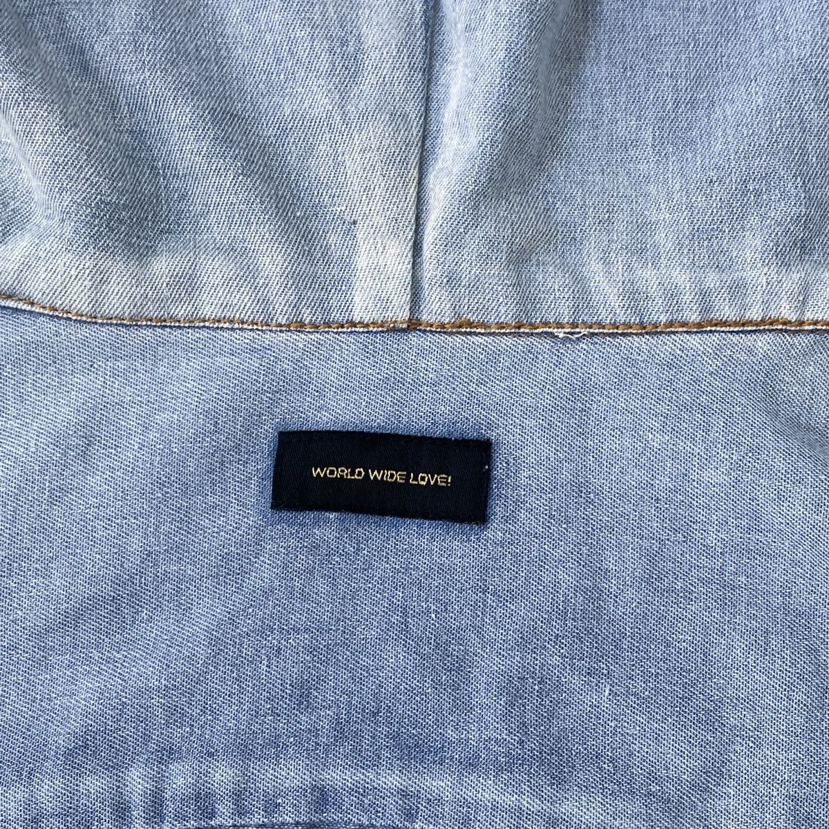 Japanese Brand Metalhead Denim Button Up Jacket Hooded Size US M / EU 48-50 / 2 - 22 Thumbnail