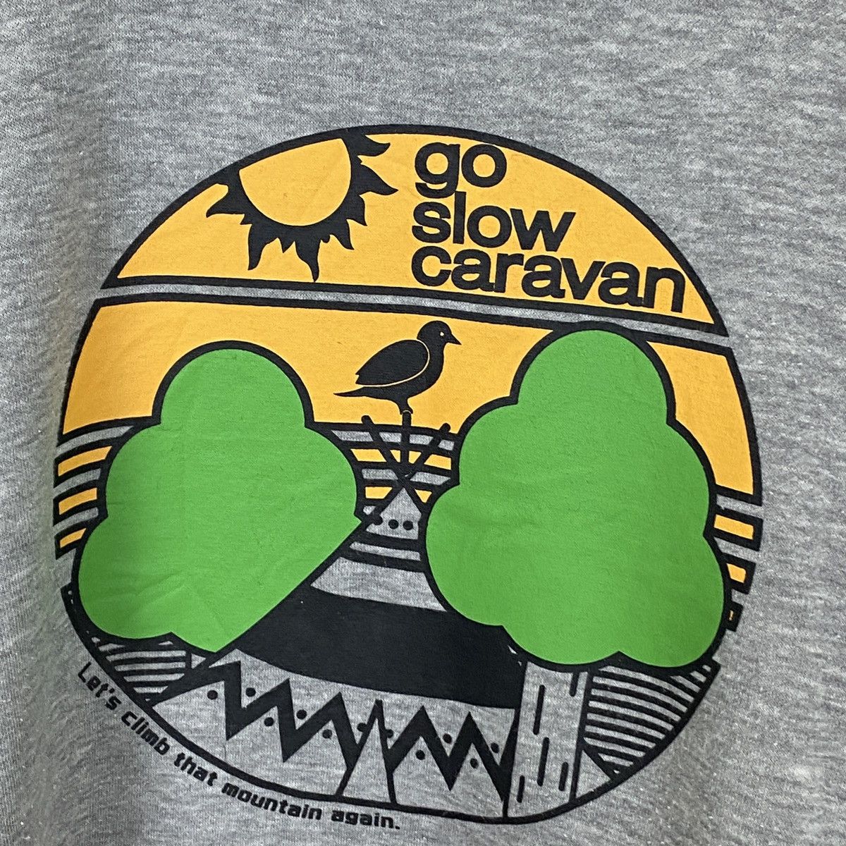 go slow caravan 🔥LAST PRICE🔥 Go Slow Caravan Printed Mountain Sweatshirt Size US L / EU 52-54 / 3 - 10 Thumbnail
