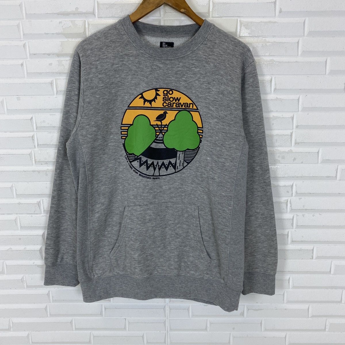 go slow caravan 🔥LAST PRICE🔥 Go Slow Caravan Printed Mountain Sweatshirt Size US L / EU 52-54 / 3 - 2 Thumbnail