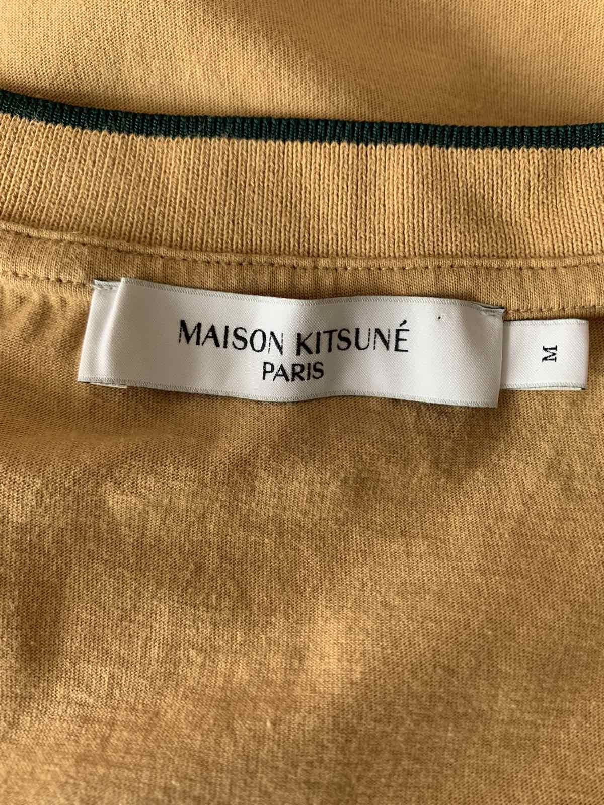 Maison Kitsune 🦊 Maison Kitsune Beige Long Sleeve T-Shirt Size US M / EU 48-50 / 2 - 4 Thumbnail