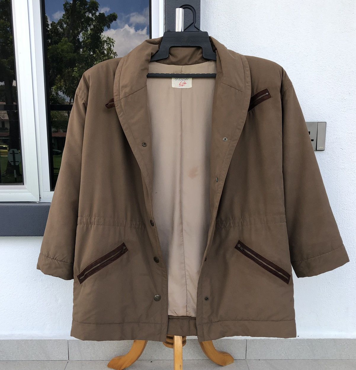 Givenchy Givenchy Life Pocket Line Goatskin Women Jacket Size XL / US 12-14 / IT 48-50 - 3 Thumbnail