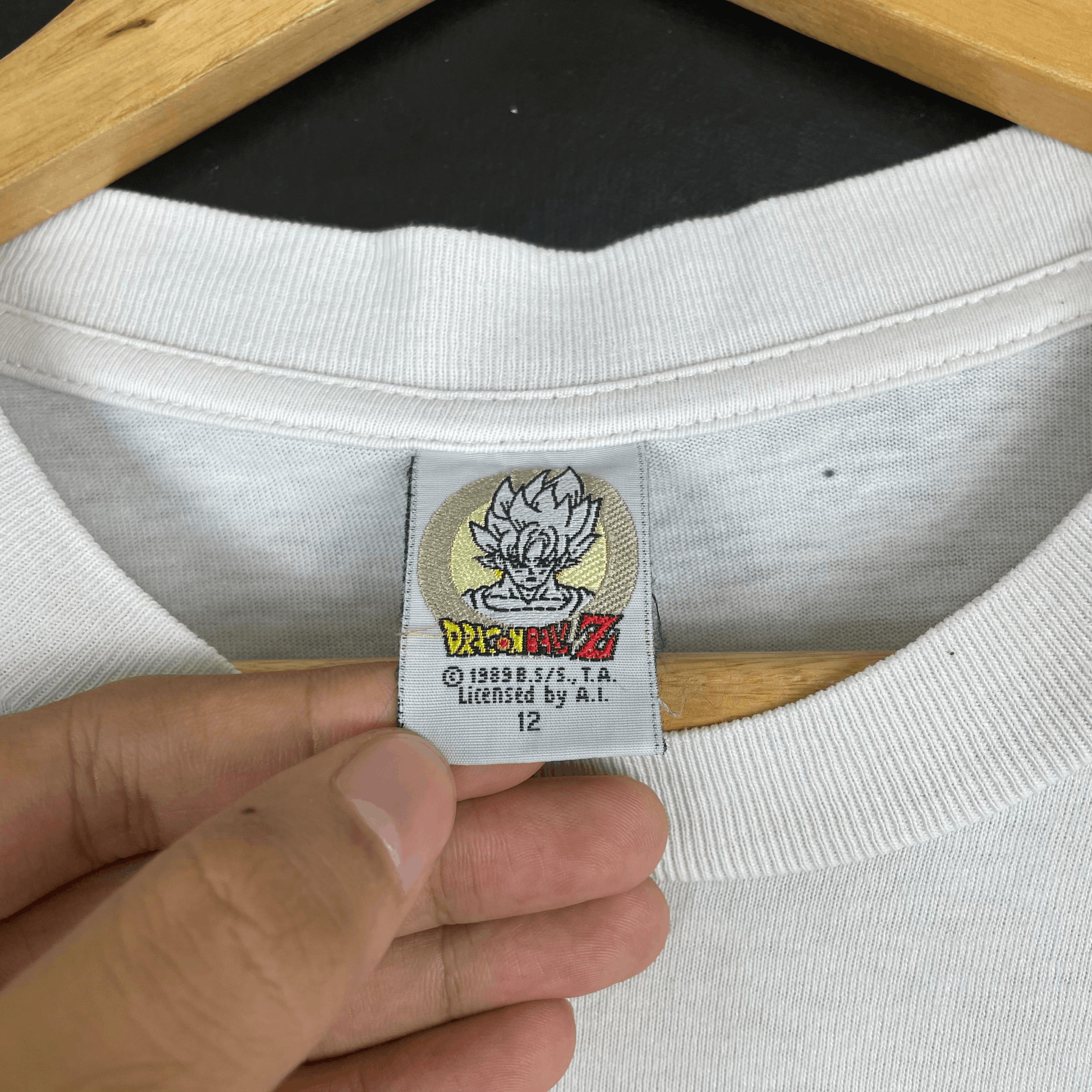 Anime Vtg 1986 DRAGONBALL Z GOKU Anime Bird Studio Hytex Garment Size US XS / EU 42 / 0 - 4 Thumbnail