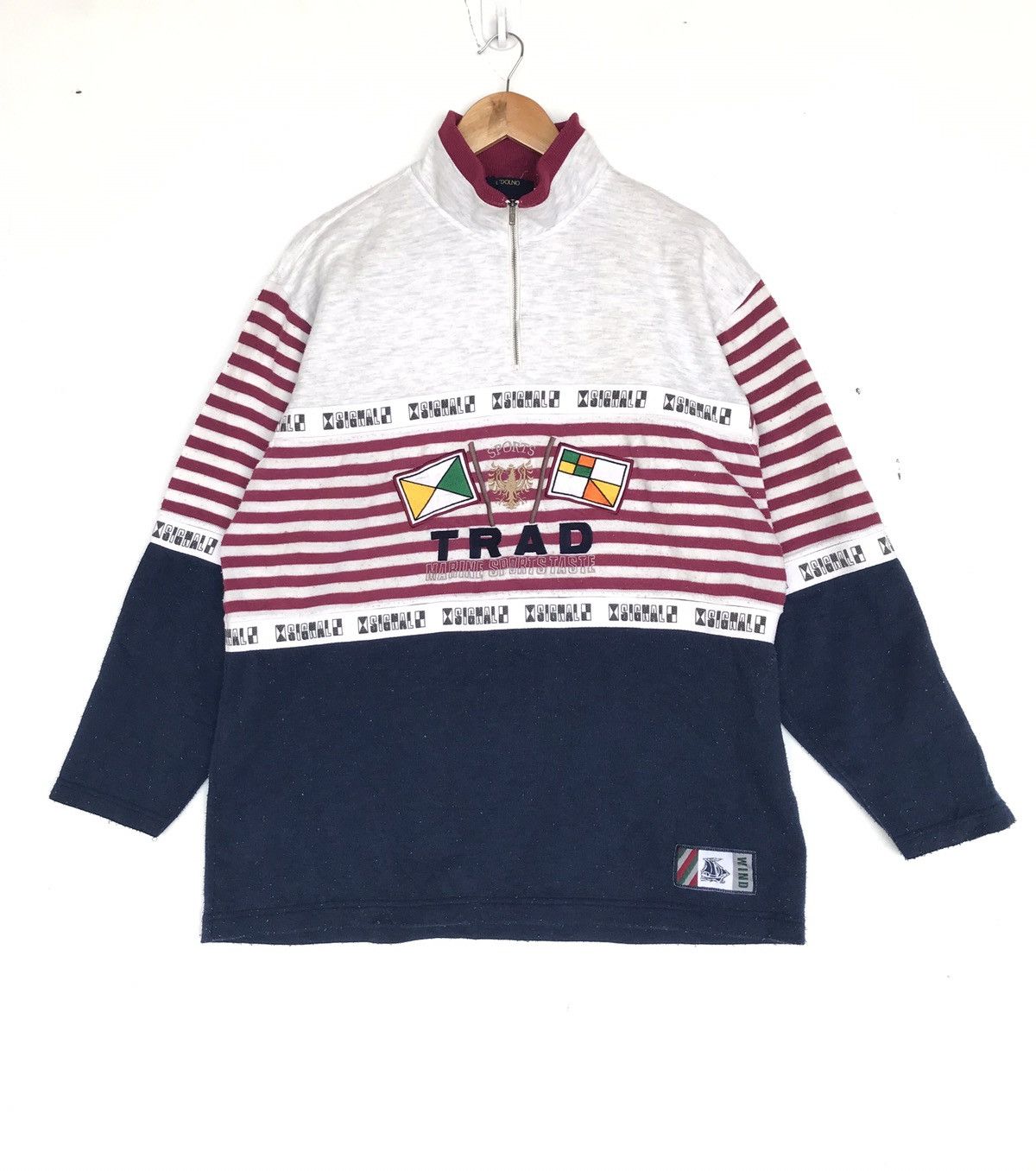 Other Vintage 90s trad marine sportswear hawaii beach embroidery Size US L / EU 52-54 / 3 - 1 Thumbnail