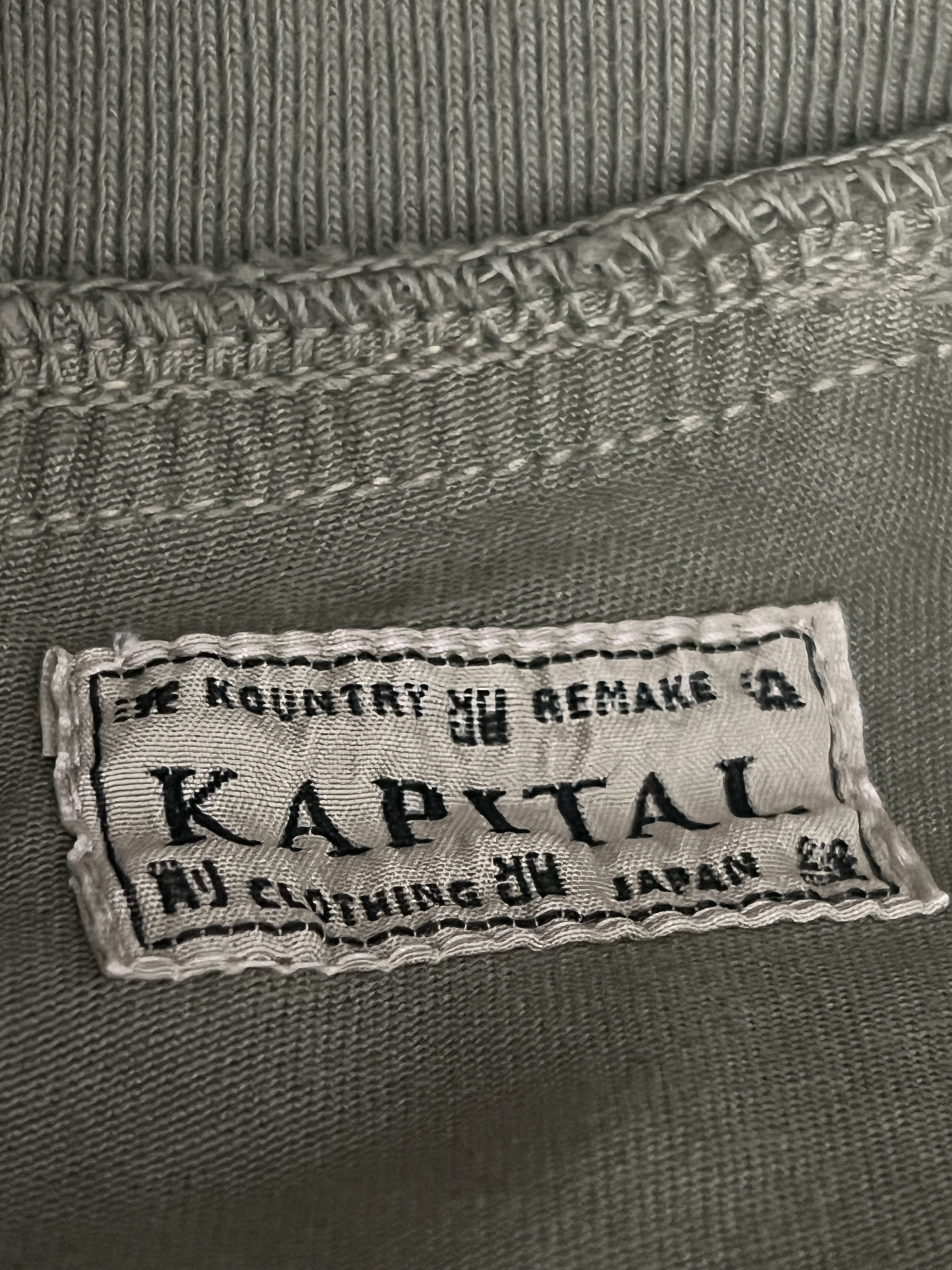Kapital Katsuragi Cotton Sleeper Cargo Pants Size US 30 / EU 46 - 9 Thumbnail