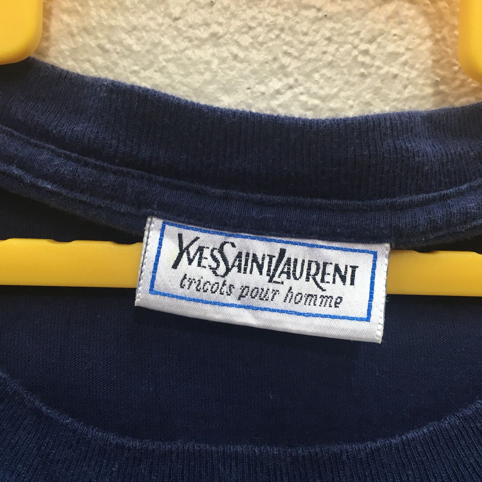 Vintage × Yves Saint Laurent *🔥 YATCHING DESIGN YSL men tees Size US M / EU 48-50 / 2 - 8 Thumbnail
