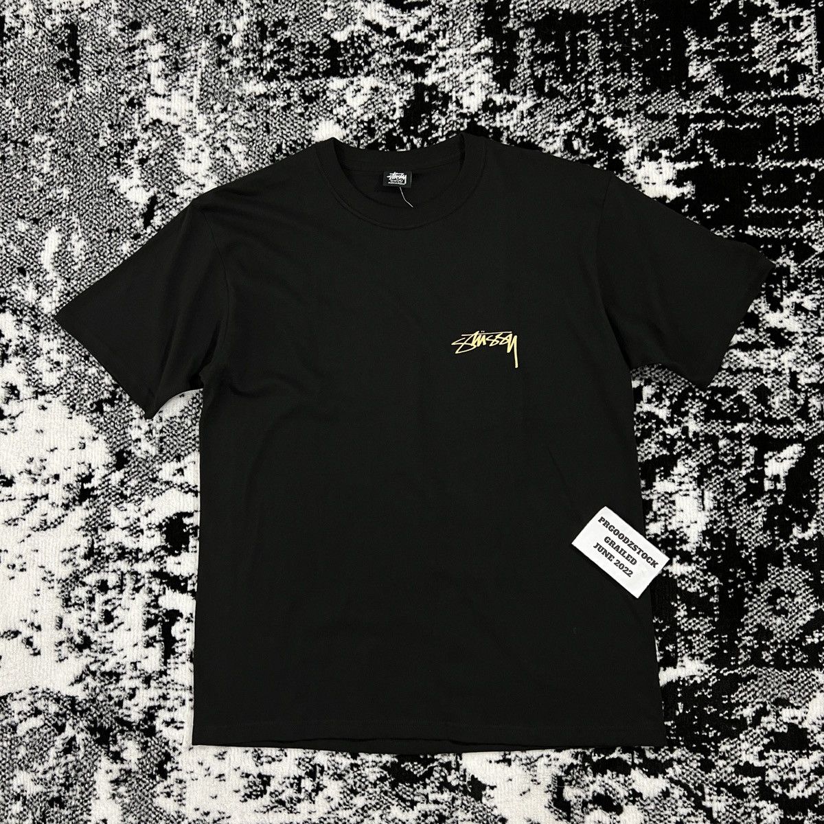 Stussy STUSSY STATUE PIG DYED TEE IN BLACK SIZE XLARGE Size US XL / EU 56 / 4 - 3 Thumbnail