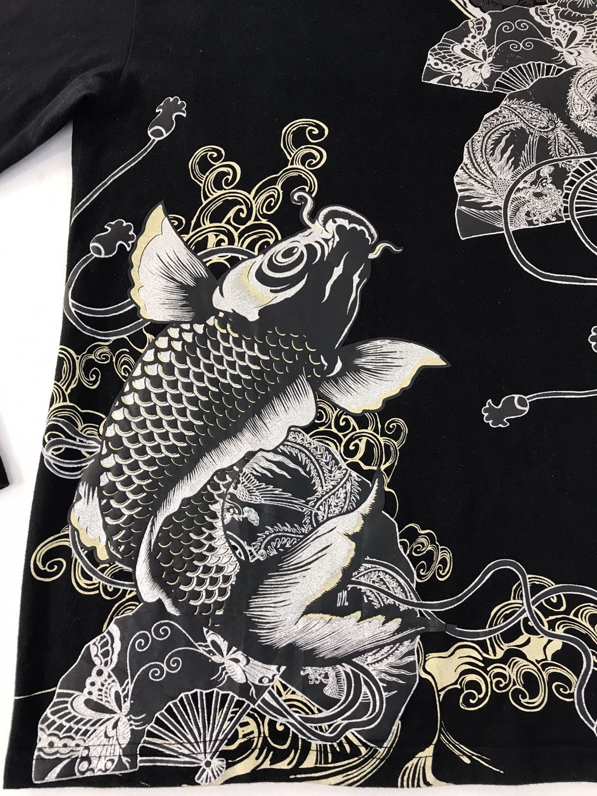Japanese Brand × Vintage Vintage Cute All Overprint Big Logo Koi Fish Design Size US L / EU 52-54 / 3 - 4 Thumbnail