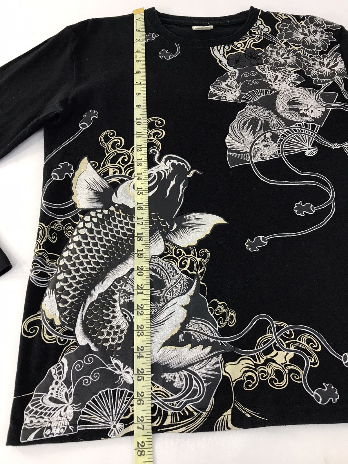 Japanese Brand × Vintage Vintage Cute All Overprint Big Logo Koi Fish Design Size US L / EU 52-54 / 3 - 13 Thumbnail