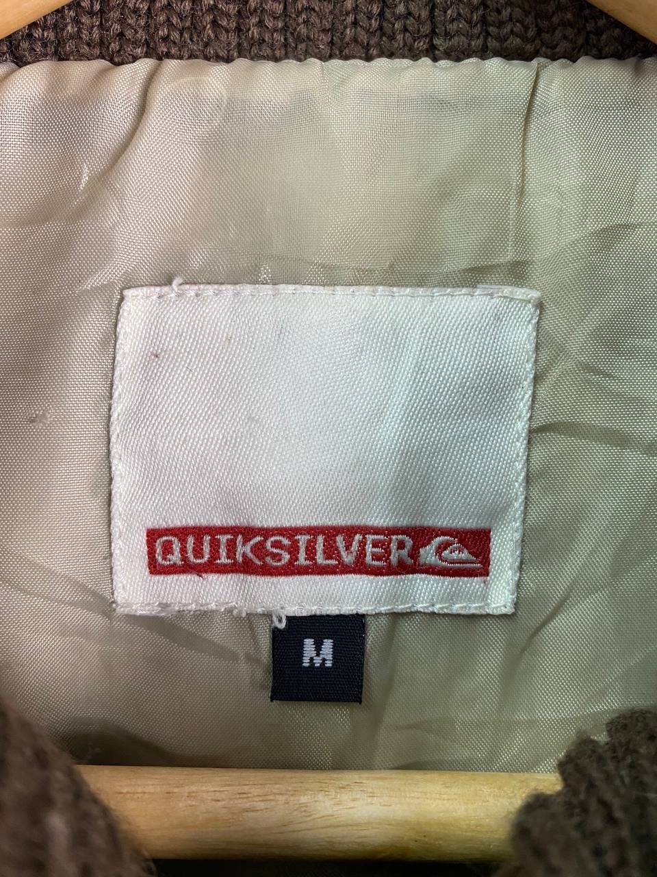 Quiksilver Vintage Quiksilver Varsity Jacket Brown Travis Scott Style Size US M / EU 48-50 / 2 - 8 Thumbnail
