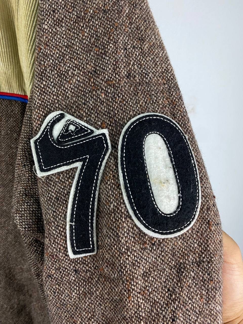 Quiksilver Vintage Quiksilver Varsity Jacket Brown Travis Scott Style Size US M / EU 48-50 / 2 - 10 Thumbnail