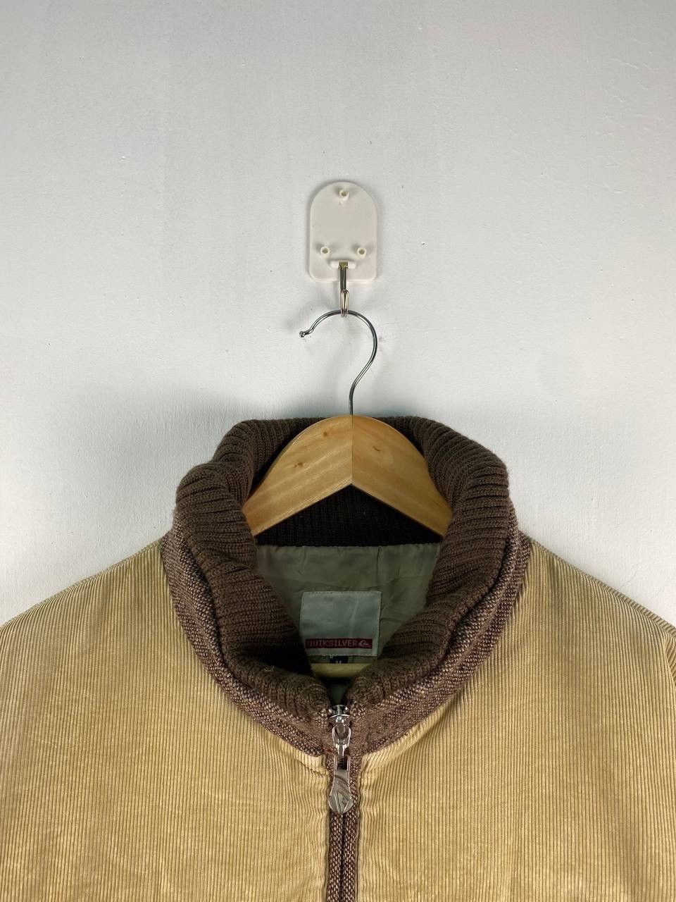 Quiksilver Vintage Quiksilver Varsity Jacket Brown Travis Scott Style Size US M / EU 48-50 / 2 - 9 Thumbnail