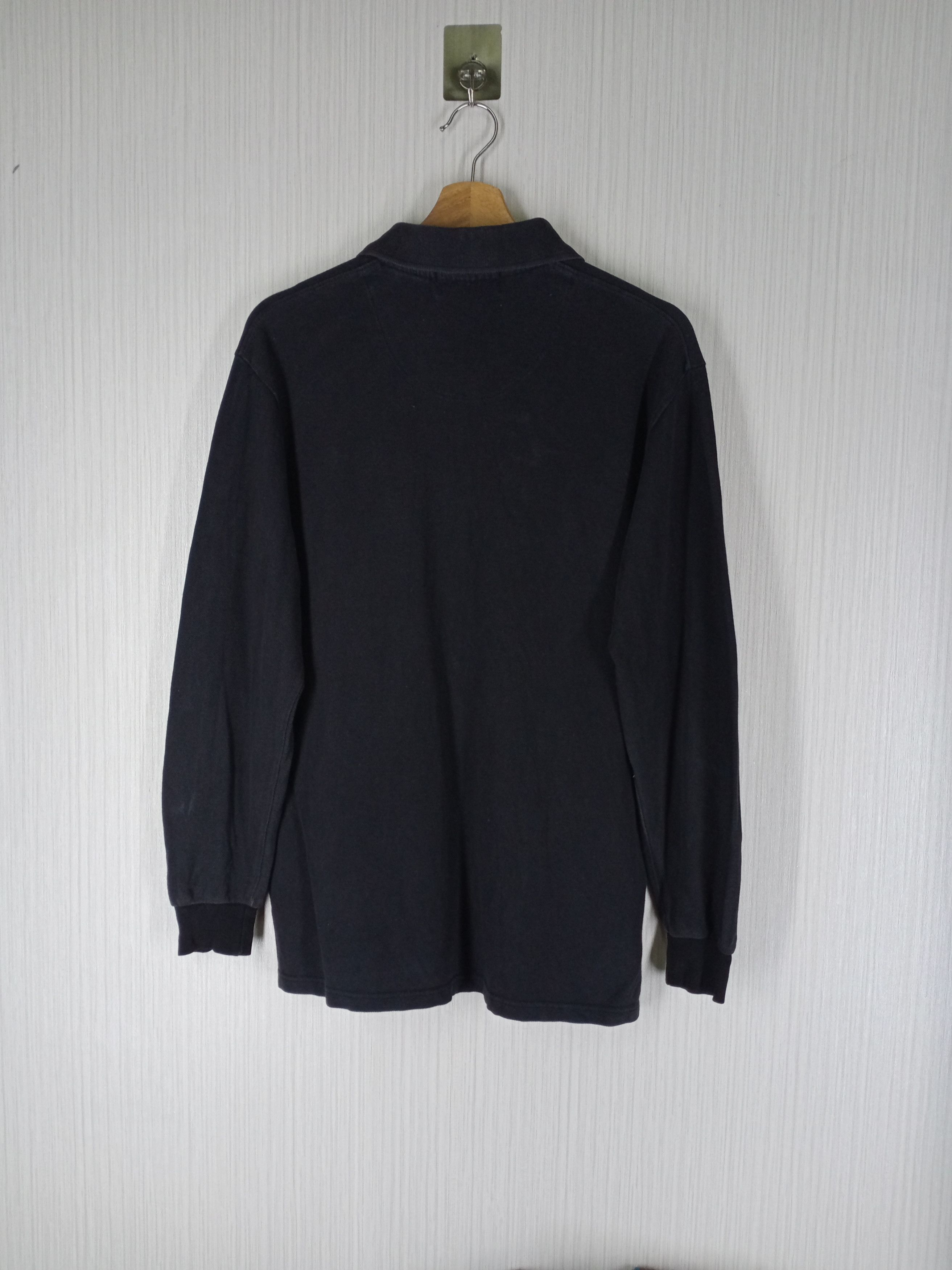 Burberry Vintage Burberrys Nova Check Long Sleeve Polo Shirt Size US L / EU 52-54 / 3 - 9 Thumbnail