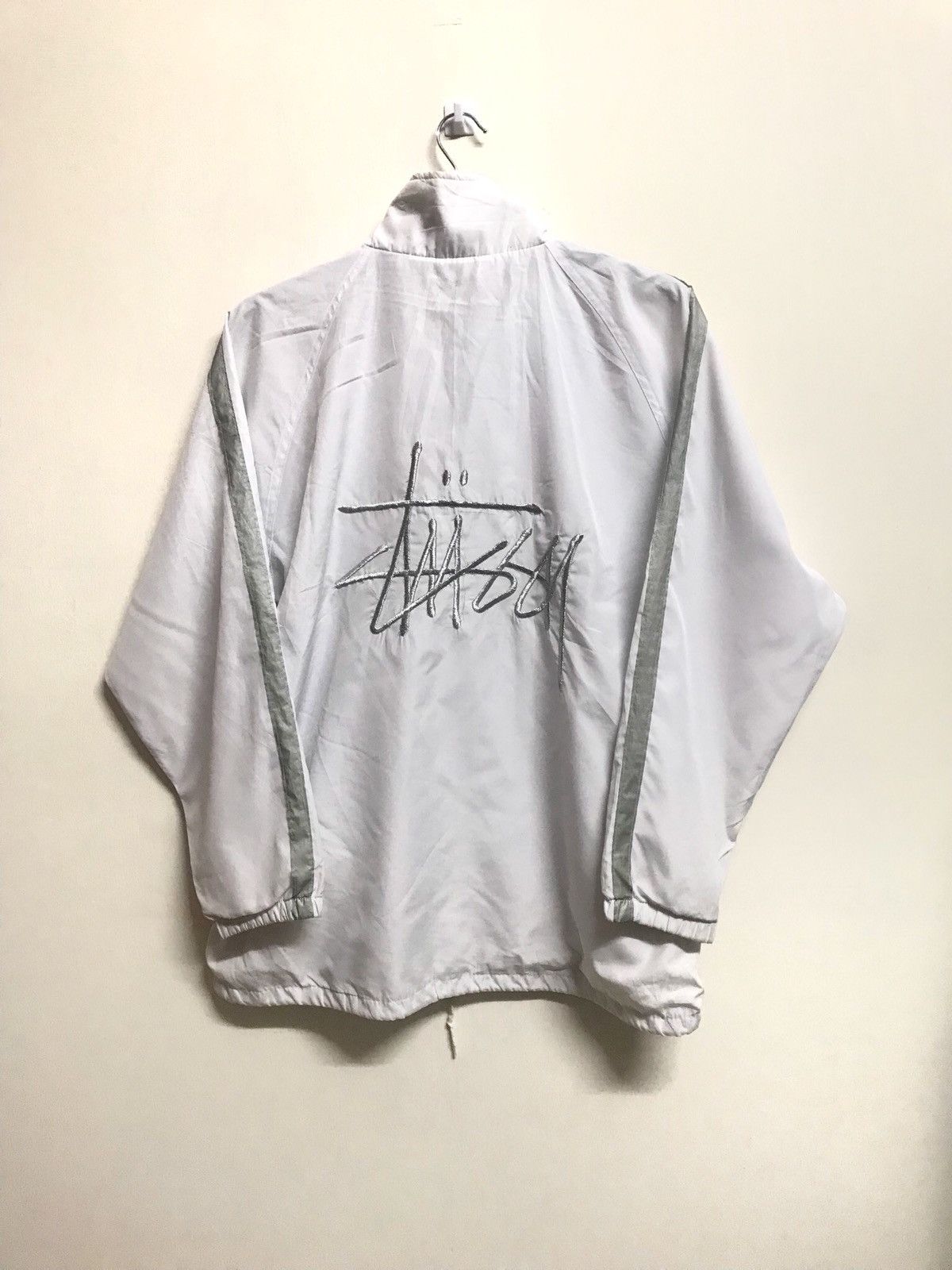 Stussy STUSSY WINDBREAKER JACKET CASUAL SPELL OUT RARE Size US L / EU 52-54 / 3 - 2 Thumbnail