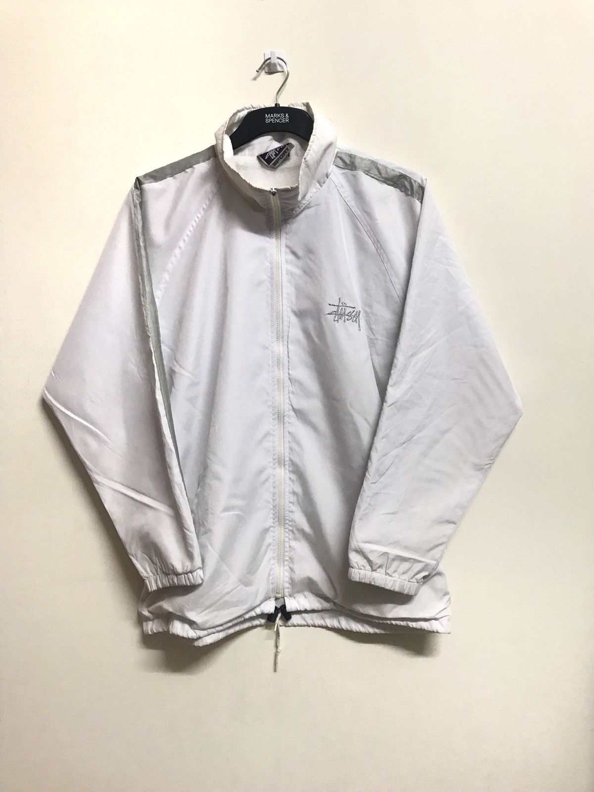 Stussy STUSSY WINDBREAKER JACKET CASUAL SPELL OUT RARE Size US L / EU 52-54 / 3 - 1 Thumbnail