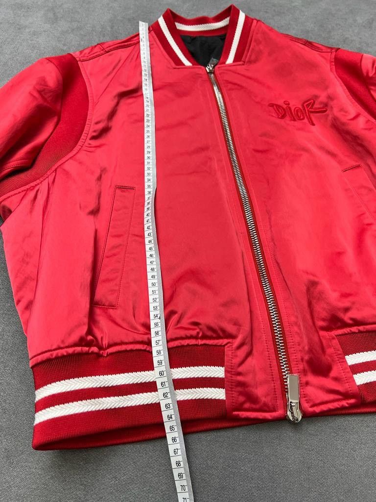 Dior × Stussy Dior x Stussy Chenille Logo "Year of the Ox" Light Jacket Size US L / EU 52-54 / 3 - 3 Thumbnail